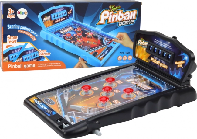 Tafelpinball met lichten, geluiden en scoreteller
