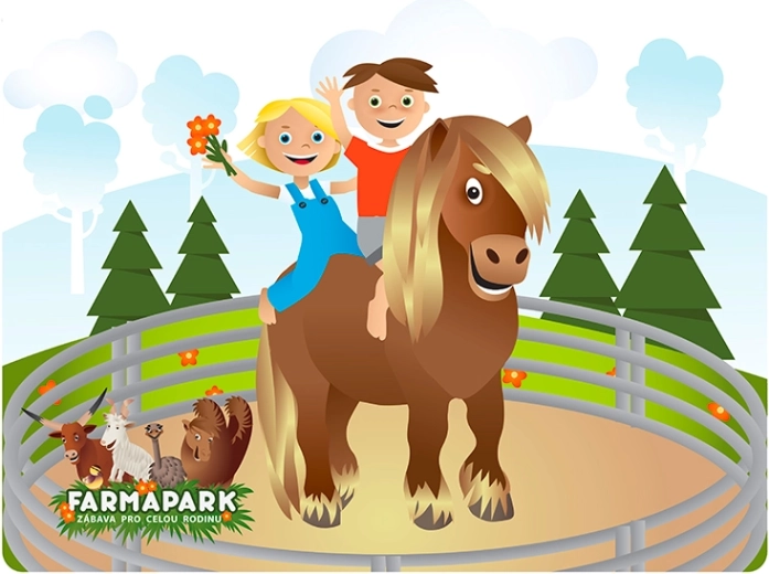 3D ansichtkaart Farmapark van PRIME 3D