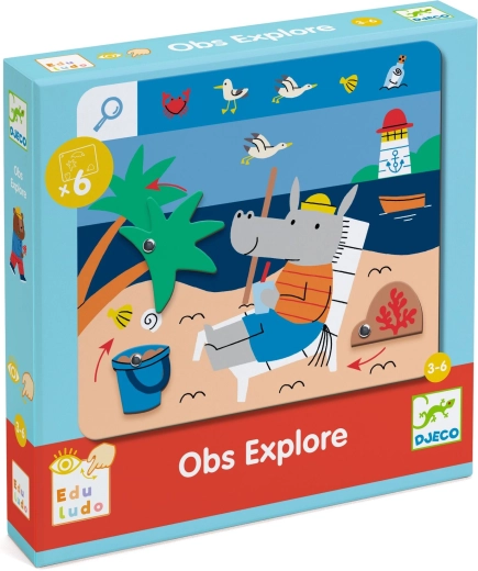 Didactisch spel Djeco Eduludo Obs Explore