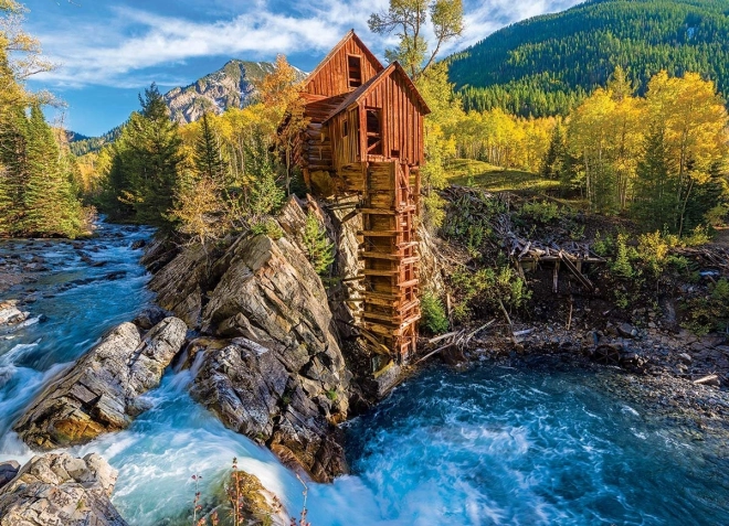 Puzzel Crystal Mill, Colorado 1000 stukjes