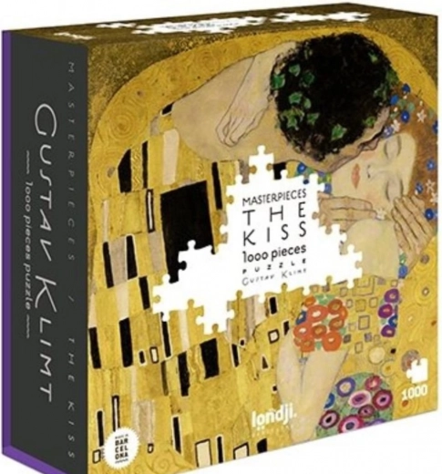 Puzzel Londji Gustav Klimt - De Kus 1000 stuks