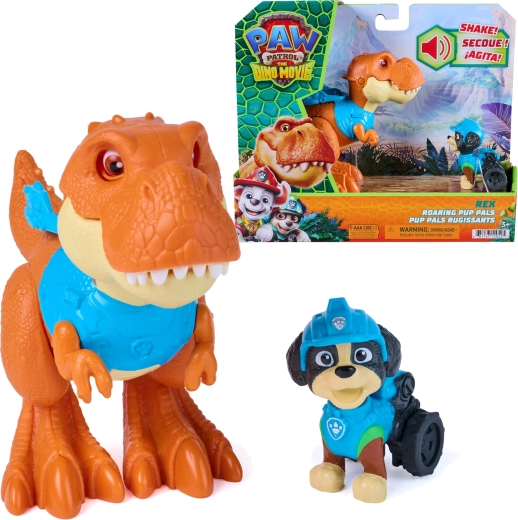 Spin Master Paw Patrol dino film – Rex met interactieve T‑Rex Timmy