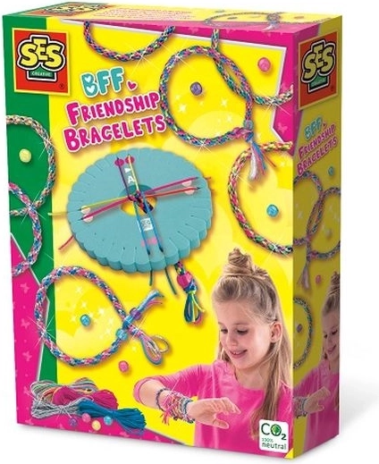 SES Creative BFF-set voor het vlechten van vriendschapsarmbandjes