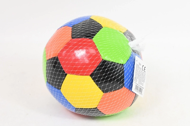 Zachte kleurrijke bal met belletje