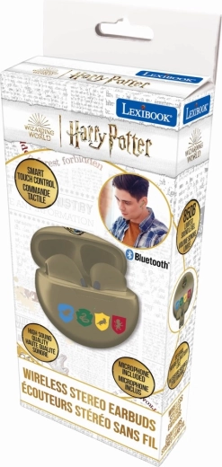 Draadloze kinder-oordopjes HARRY POTTER met oplaadcase