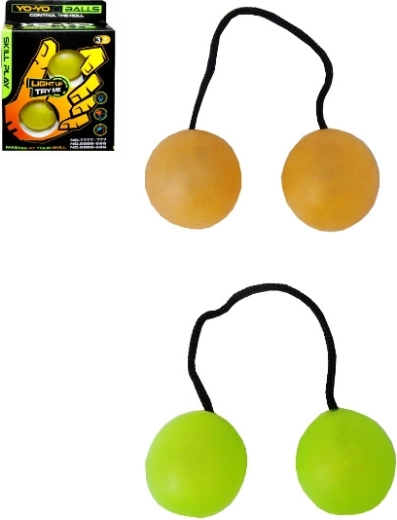 Lichtgevende ballen aan touwtjes voor kinderen