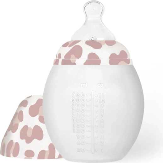 ÉLHÉE antikoliek babyfles 330 ml graouu pink