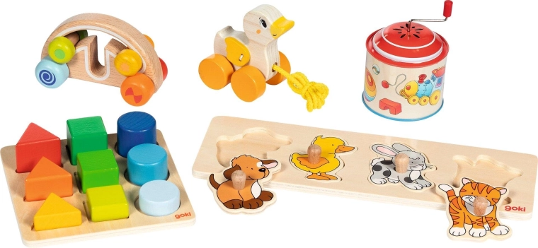 Cadeauset voor kleine ontdekkers (12+ maanden)