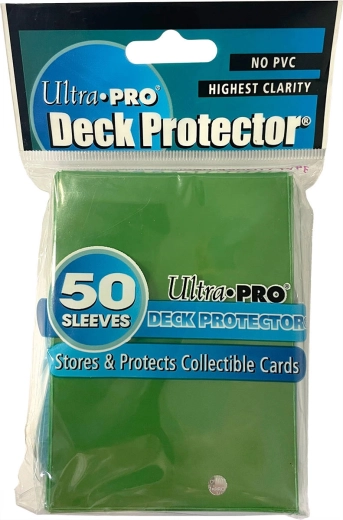 Ultra Pro Deck protector Matrix groen – kaartbeschermhoezen 50 stuks