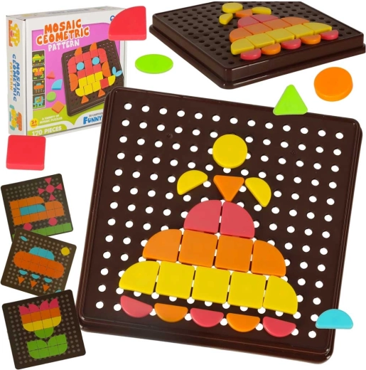 Mozaïek creatieve puzzel geometrische vormen 170 stukjes