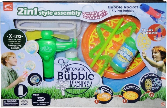 Bubbelsset met elektrisch apparaat