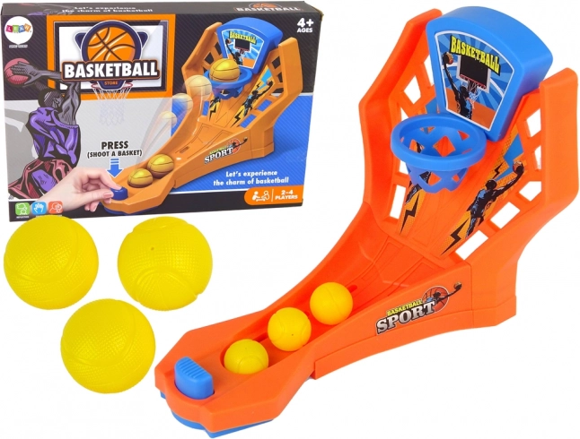 Tafel basketbalspel voor kinderen
