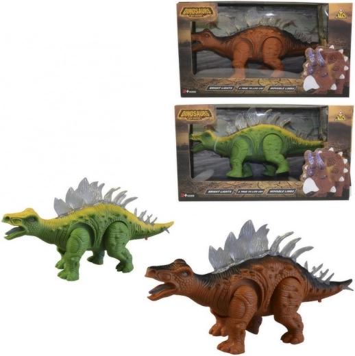 Batterijdinosaurus met licht en geluid