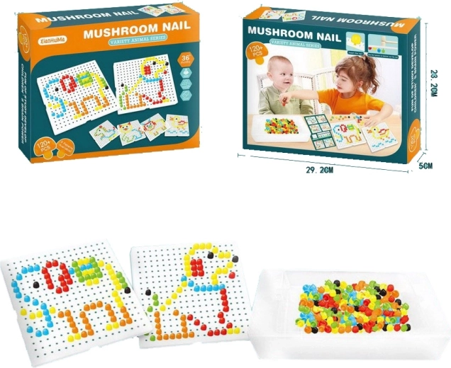 Mozaïek dieren 120 stuks