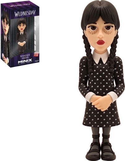 Minix-figuur Wednesday Addams (Netflix) - 1 stuk