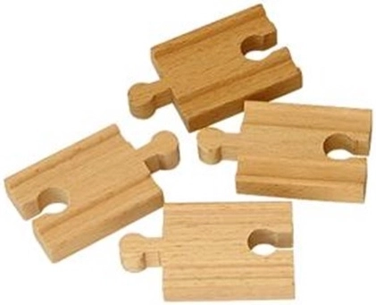 Rechte rails 5 cm, 6 stuks