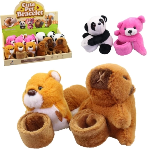 Armband met pluchen diertje