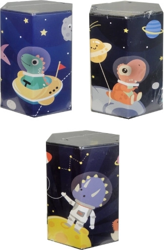 Kinder spaarpot met ruimte-thema