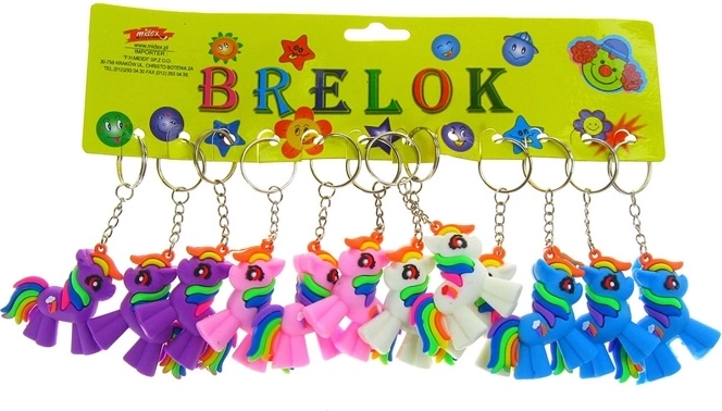 Sleutelhanger Pony (12 stuks)