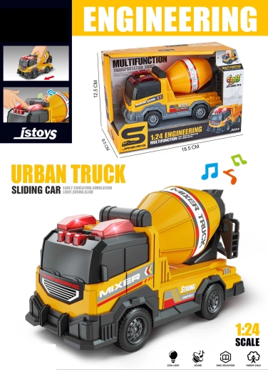 Bouwbetonmolen met effecten 16 cm