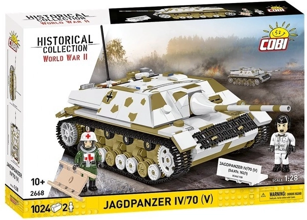 COBI historical collection WWII jagdpanzer IV/70 (V) (Sd.Kfz. 162/1) bouwset 1024 onderdelen