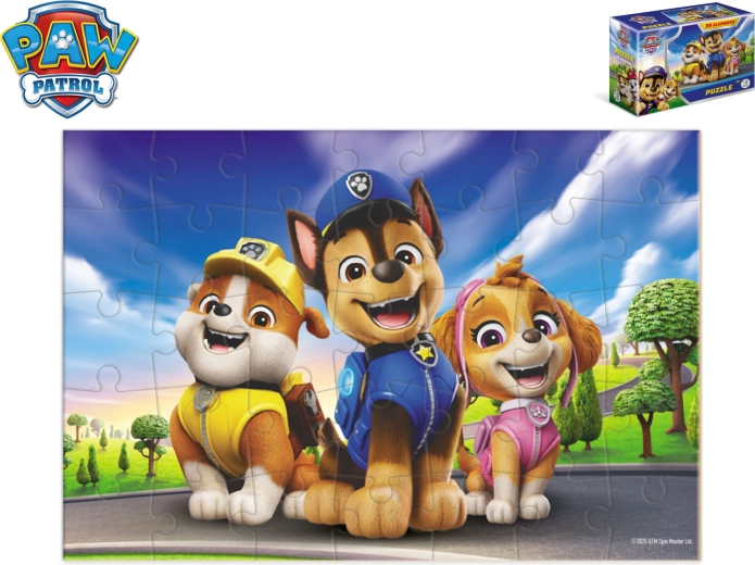 Paw Patrol kinderpuzzel in doosje – 35 stukjes