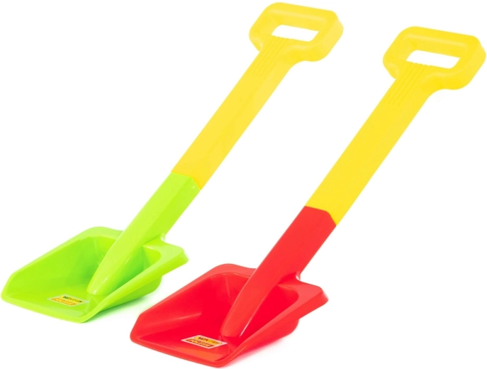 Kinderplastic schep met stevige handgreep - 1 stuk