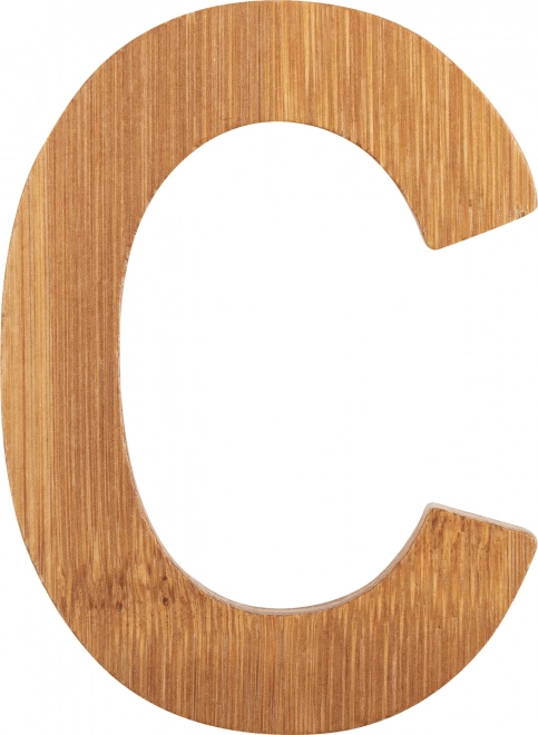 Small Foot Bamboe letter C