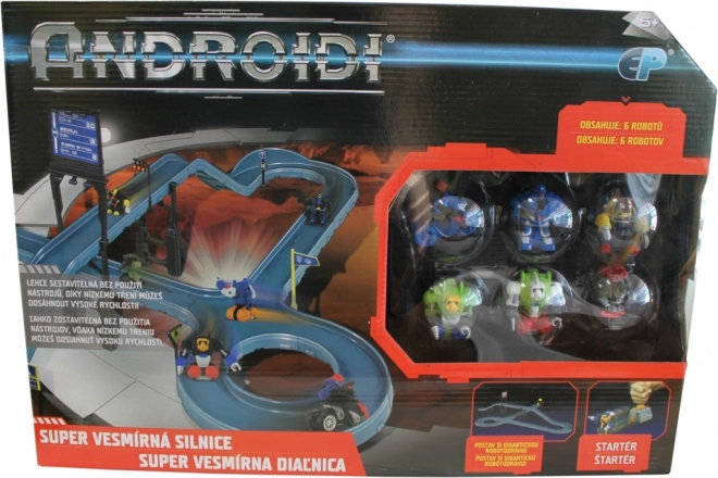 Android Super Ruimtesnelweg – Actiespeelset met Robots