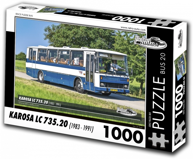 Puzzel Retro-auto’s Karosa LC 735.20 (1983–1997) – 1000 stukjes
