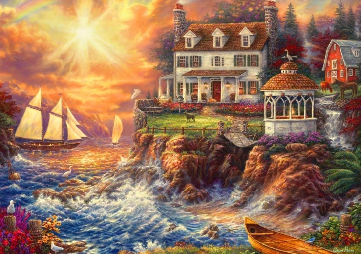 Bluebird puzzel Leven op het rif 2000 stukjes