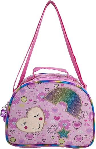 Kinder schoudertas in hartvorm 25 cm