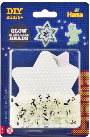 Kralenset Ster lichtgevend in het donker, 350 st MIDI