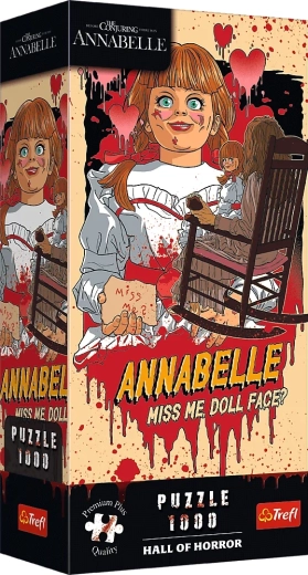Trefl Premium Plus puzzel Hall of Horror: Annabelle 1000 stukjes
