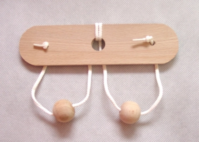 Houten puzzel Borsten