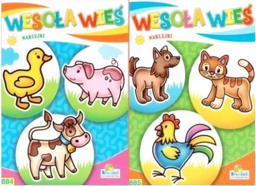 Vrolijk platteland – sticker- en kleurboek