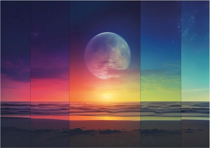 Educa puzzel Kosmische fasen 1500 stukjes