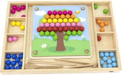 Houten spel Viga Pak en Sorteer Montessori