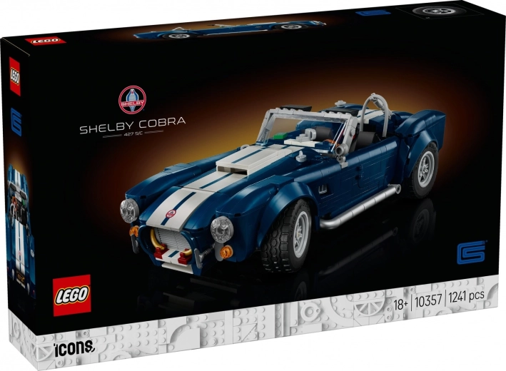 LEGO Icons Shelby Cobra 427 S/C bouwset voor volwassenen