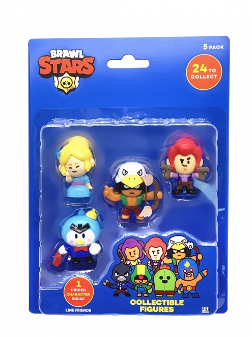 Set van figuren Brawl Stars serie 1 - 5 figuren