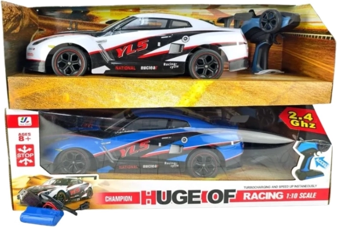 RC sportauto met afstandsbediening 2,4 GHz (schaal 1:10)