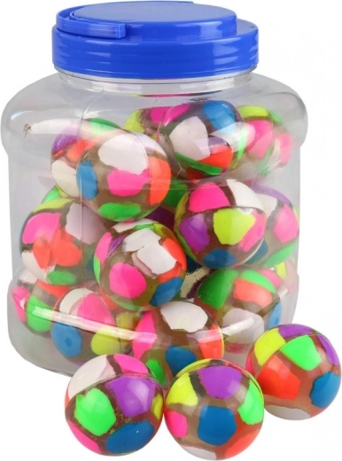 Kleurige stuiterballetjes