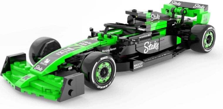 Bouwset van de Stake F1 Team KICK Sauber C44-formule op schaal 1:24