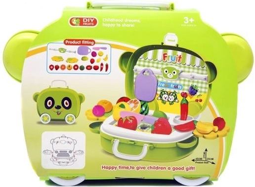 Set in een koffertje – fruit - 1 stuk