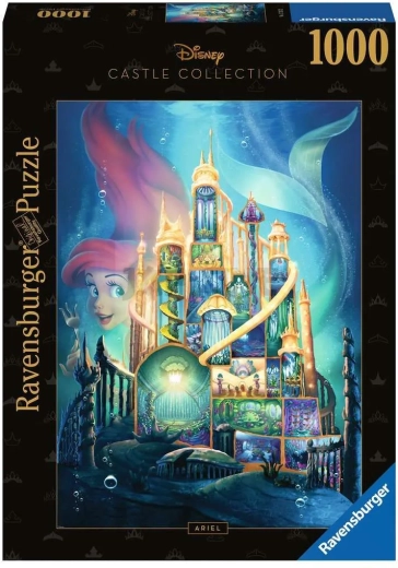 Ravensburger puzzel Disney Castle Collection: Ariel 1000 stukjes
