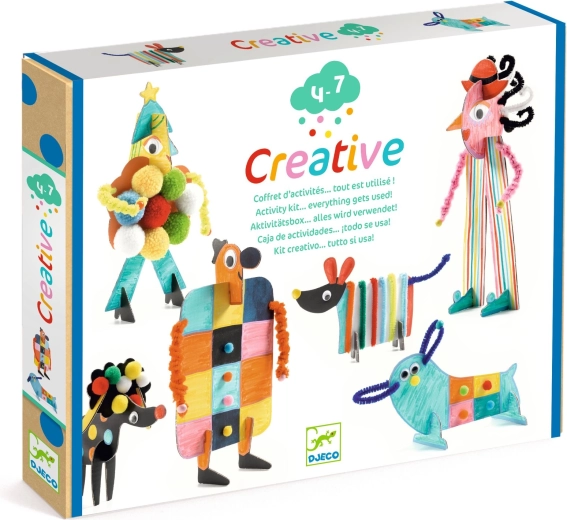Djeco creatieve set Vriendjes en hondjes