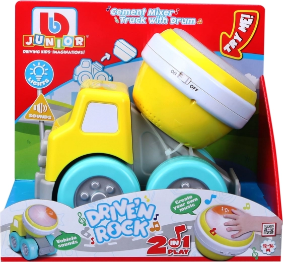 BB Junior betonmixer met trommel 2-in-1