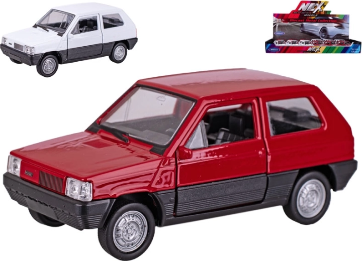 Welly Fiat Panda – metalen modelauto met opwindmechanisme