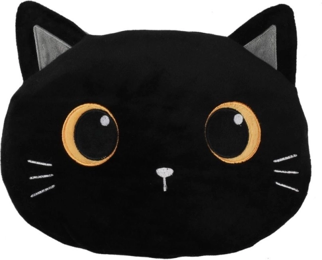 Verwarmend warmtekussen zwarte kat iTotal