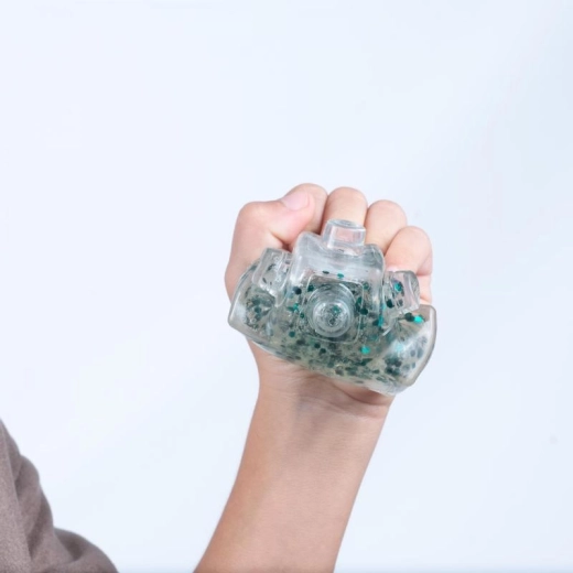 Fidget Blox Touch antistress kubus – transparant